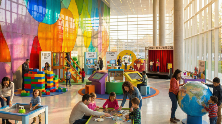 Rathaus verwandelt sich in Kinderrechte-Forschungsstation - Eröffnung am 17. April durch Jugenddezernentin Anja Pfeiffer