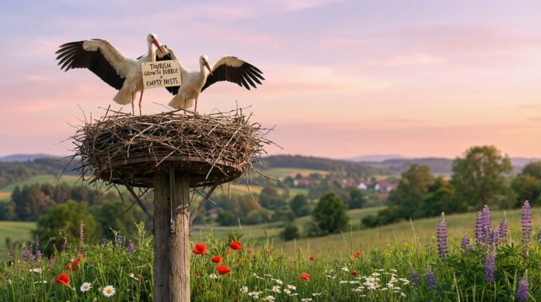 Katzweiler: Storchenpopulation verweigert Wachstumsprognosen der Tourismusverbände