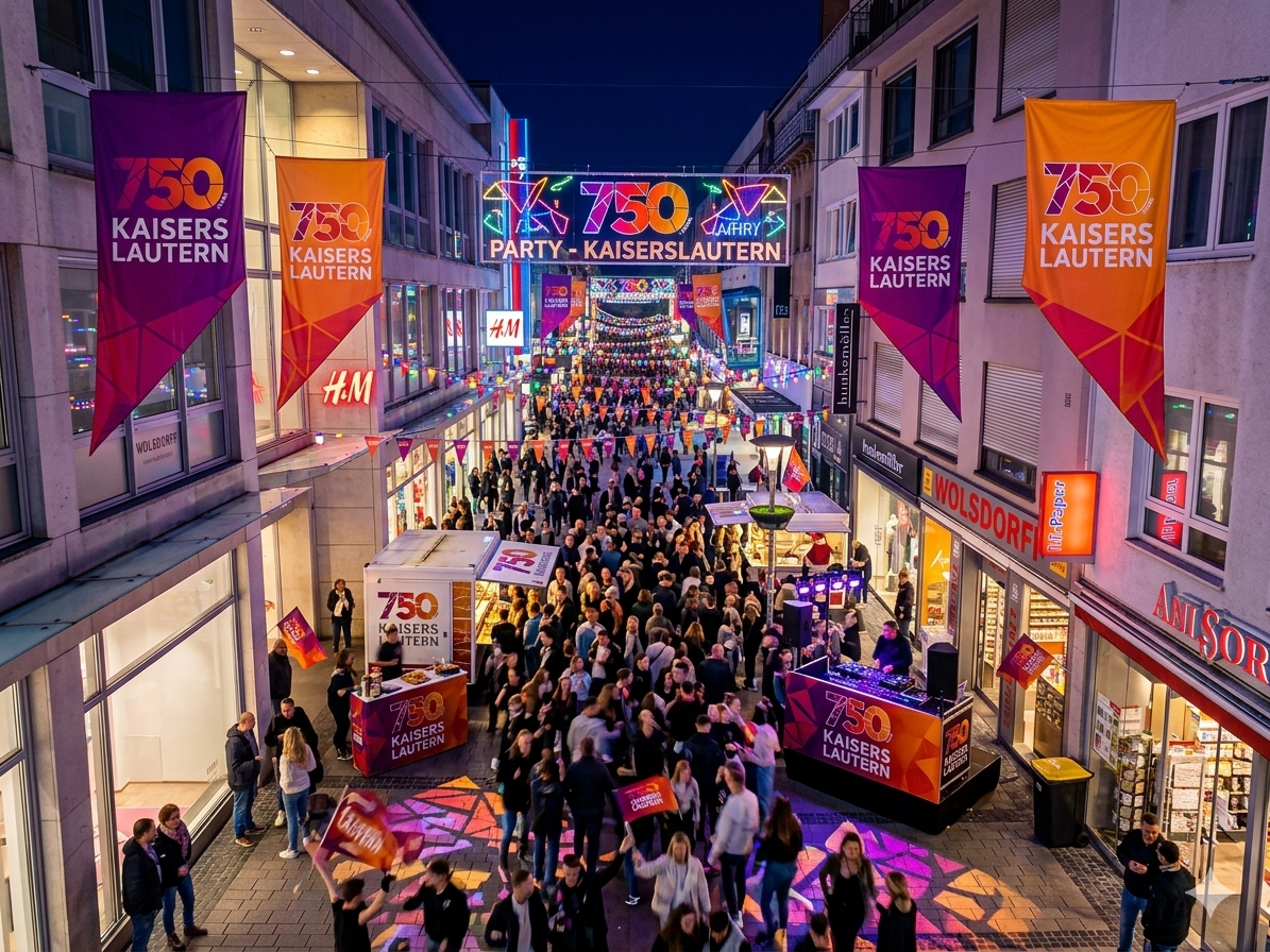 Kaiserslautern feiert Geburtstag: 50 Feste statt einem – Effizienz trifft Pfälzer Gemütlichkeit
