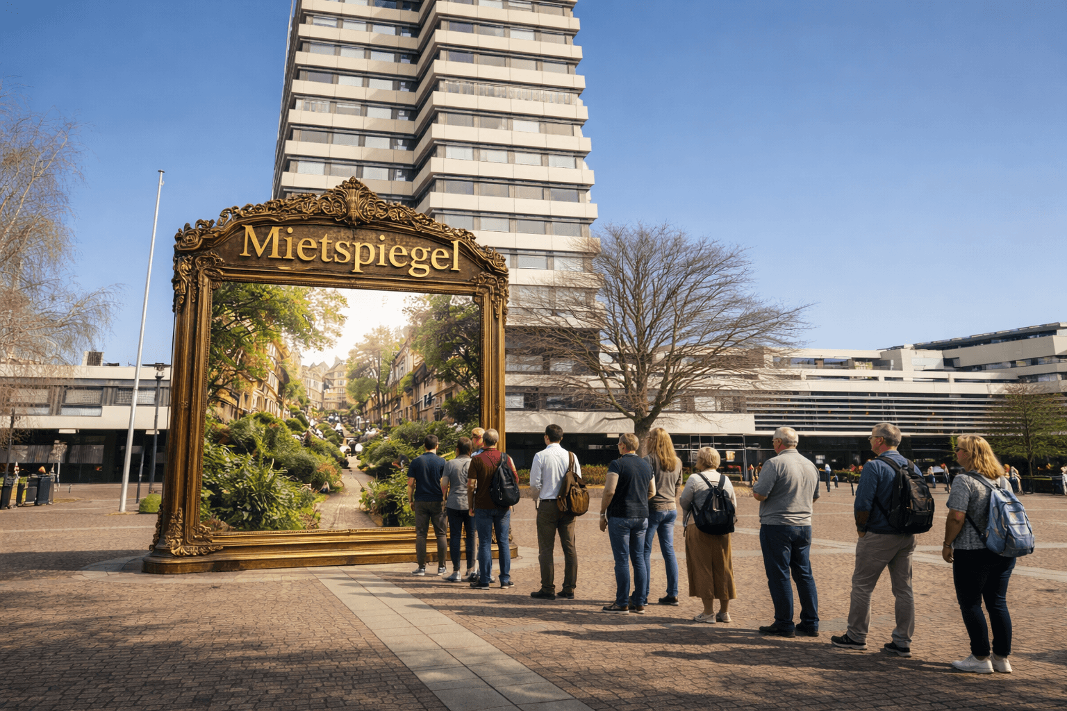 Kaiserslautern installiert magischen Mietspiegel am Rathaus: Gerät verrät Nachbars-Miete auf Knopfdruck