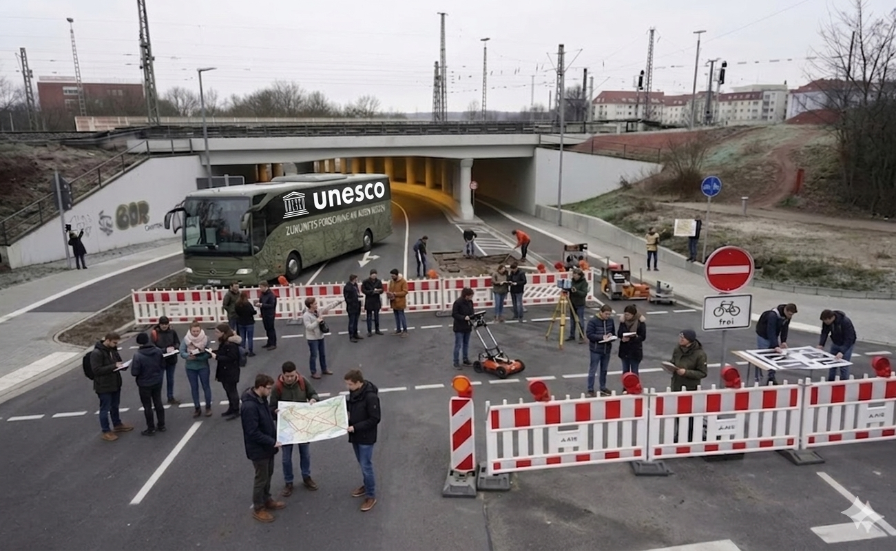 Viadukt-Baustelle Trippstadter Straße: 13 Jahre "Kunst des Nicht-Fertigwerdens" - UNESCO prüft Weltkulturerbe-Status