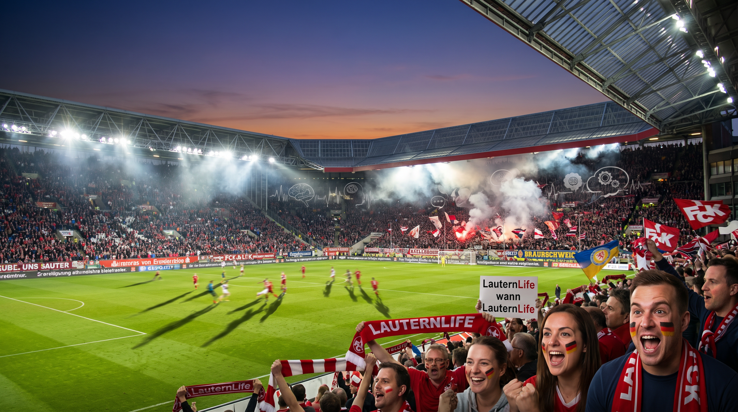 FCK: Hat die Mannschaft noch Charakter? - Der schon wissenschaftliche Feldversuch gegen Braunschweig