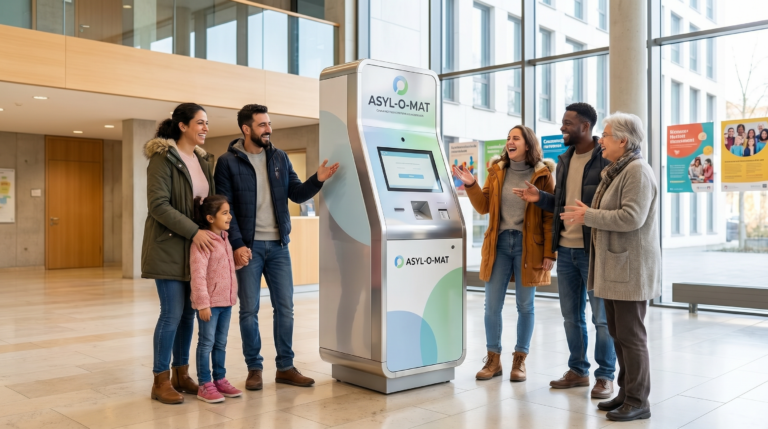 Nach WED-O-MAT und Führerschein-Automat: Kaiserslautern installiert ersten ASYL-O-MAT im Rathaus-Foyer