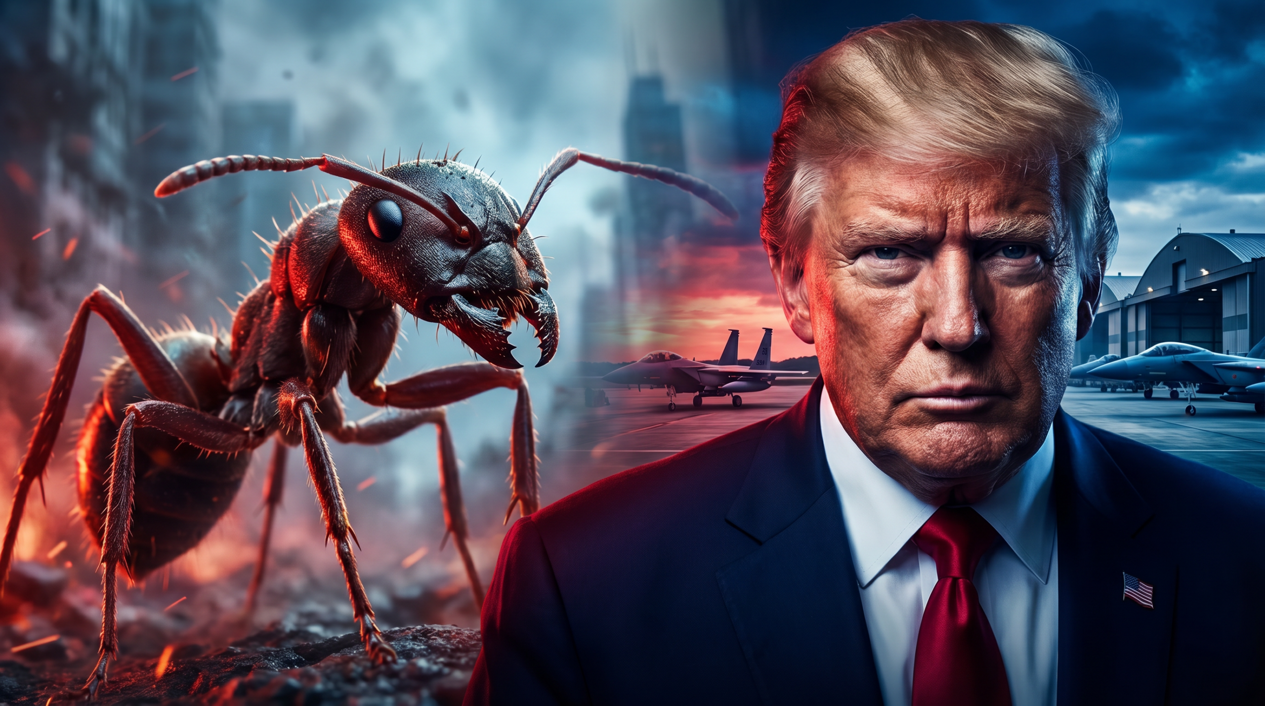 TAPINOMA MAGNUM Invasion in der Westpfalz: Trump mobilisiert Truppen – Air Base Ramstein in Gefahr!