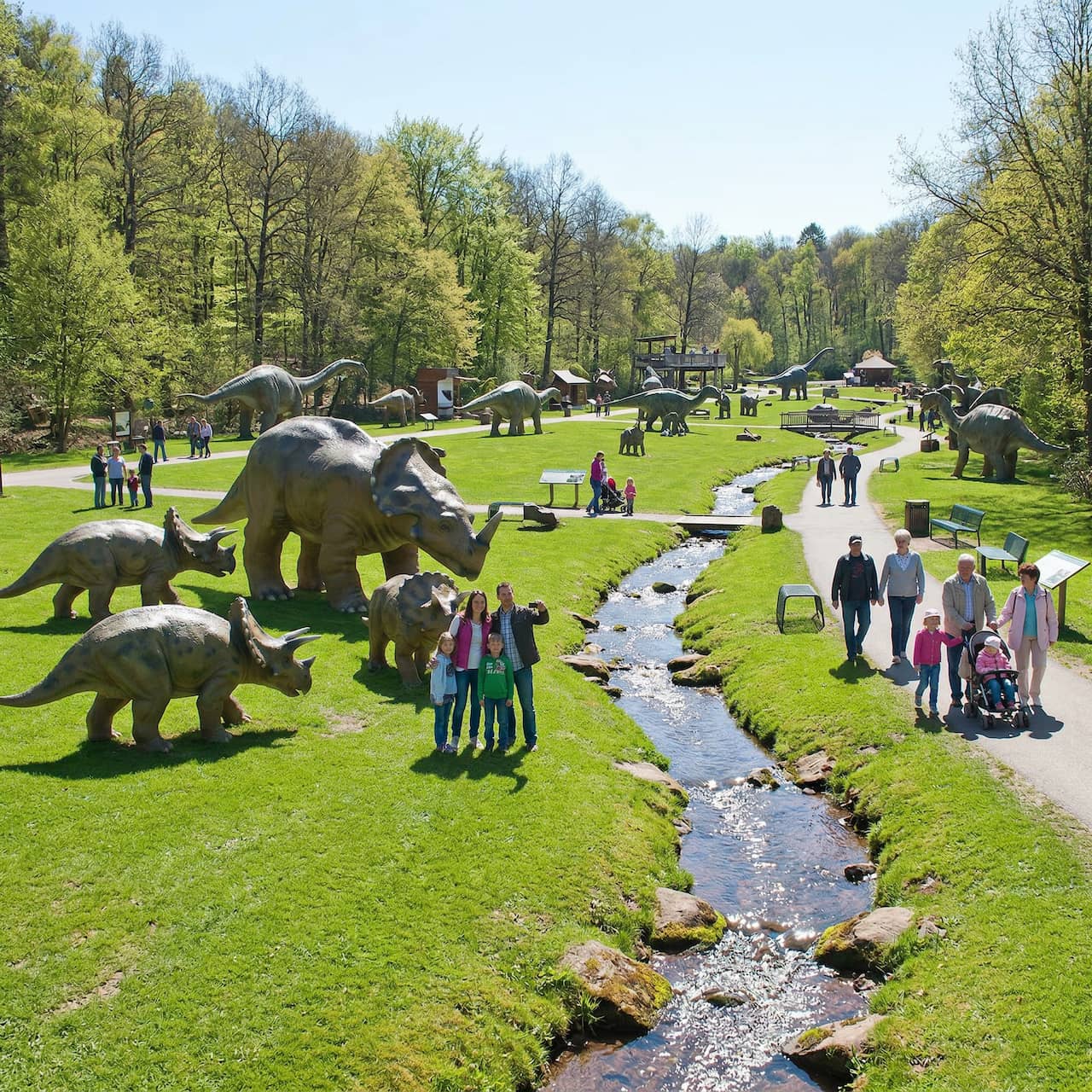 Bremerhöfer Gespräche über Gartenschau-Rettung: Kosten für Dino-Fütterung gehen durch die Decke