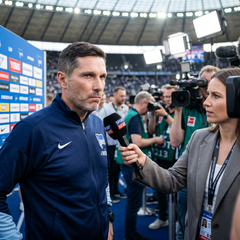 Nach 0:1 gegen FCK: Hertha-Coach Leitl schickt Mannschaft zum Straftraining an den Berliner Fernsehturm