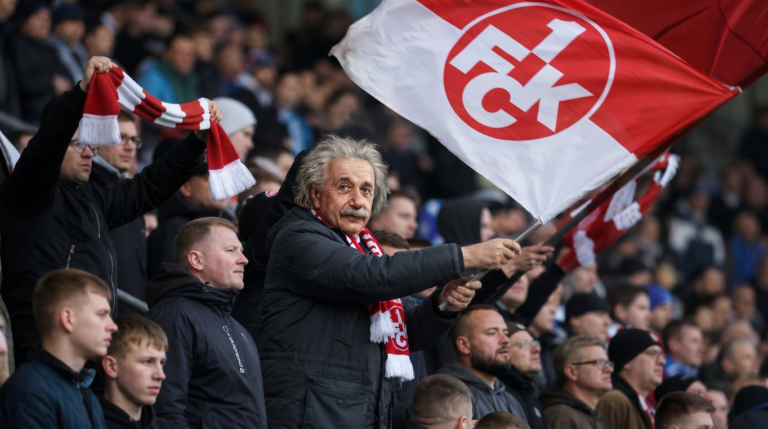 Lautern Fans glauben an Quantenphysik : FCK durchbricht Magdeburger Wurmloch und erreicht "sauknapp" Saisonziel