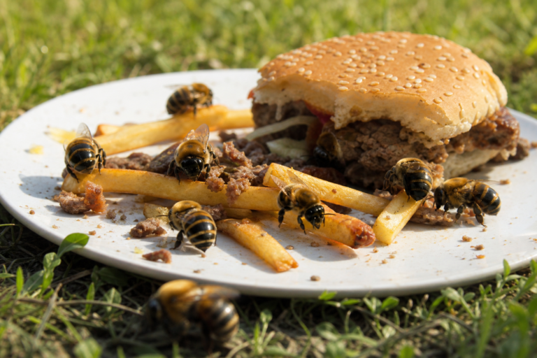 Amerikanische Bienenseuche breitet sich aus: US-Bienen übertragen Fastfood-Faulheit auf heimische Völker