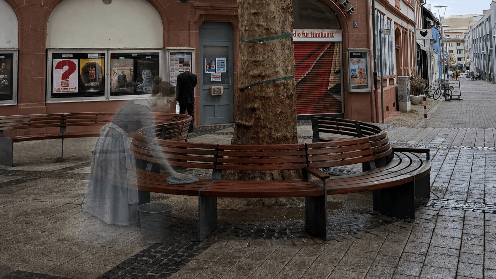 Union-Kino-Bank über Nacht mysteriös selbst gereinigt - Anwohner fürchten paranormale Aktivitäten