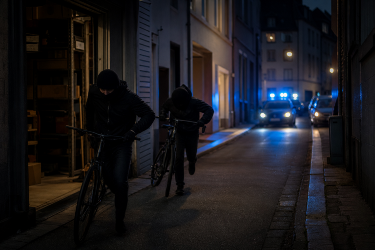 Nächtliche Fahrrad-Razzia in der Pfaffstraße – K-Town's neue Drahtesel-Mafia schlägt zu
