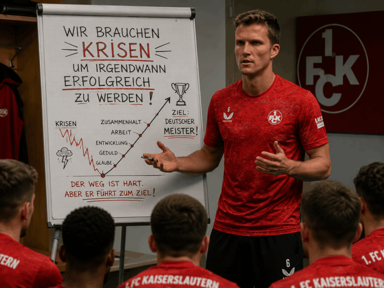 Fabian Kunze kündigt revolutionäre Stärke-Strategie an: FCK plant weitere Krisenjahre zur Charakterbildung