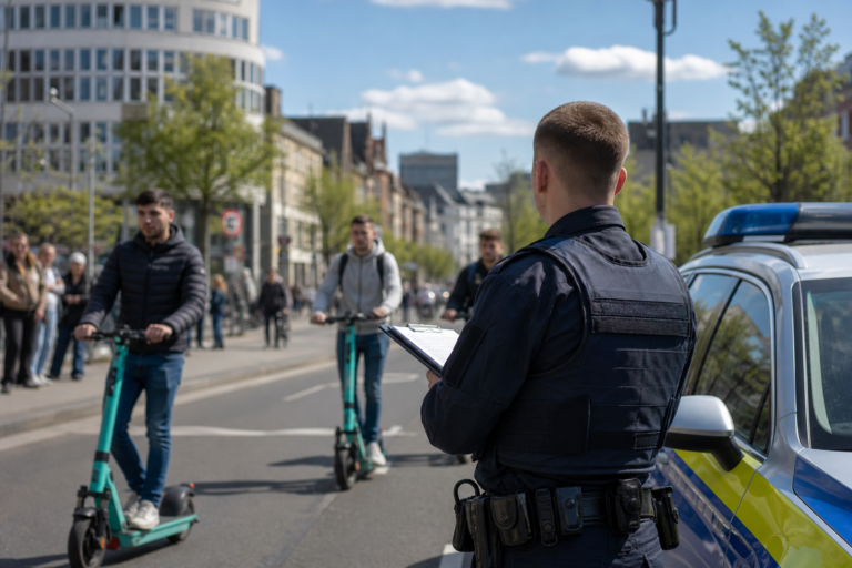 Tatütata auf zwei Rädern: Kaiserslauterns Polizei macht Jagd auf Roller-Rowdies