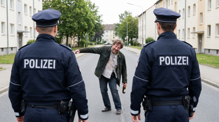 Stabile 3,61 Promille: Wenn Kaltgetränke den Gehweg um drei Meter nach links verschieben