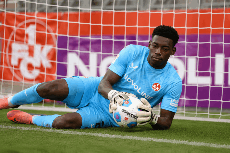 Betze-Goldjuwel: FCK-Keeper Enis Kamga fährt mit zur EM