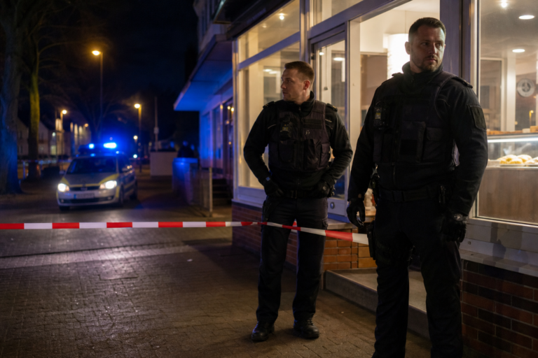 Einbrecher knacken Imbiss in der Richard-Wagner-Straße – Die Beute: Kläägeld un e Bix mit Suff