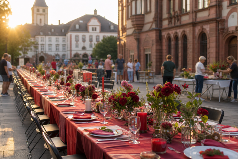 Dîner en Rouge: Kaiserslautern deckt den Tisch – und zwar selbst, bitte schön