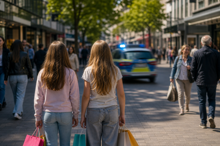 Operation Lippenstift: Polizeieinsatz in Lautern´s Innenstadt – zwei volle Tüten, null Kassenbon