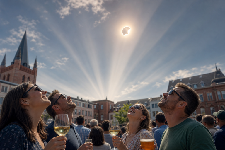 Sonnenfinsternis 2026: Westpfälzer haben überdurchschnittlich "Die Lampen brennen" - Studie belegt, Kaiserslautern ist zu hell, um sich zu verdunkeln
